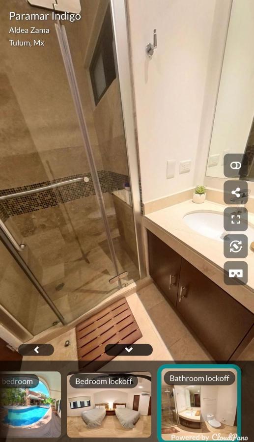 Luxury Aldea Zama 2Bed - 2Bat Apartment Private Terrace & Swim Up 图卢姆 外观 照片